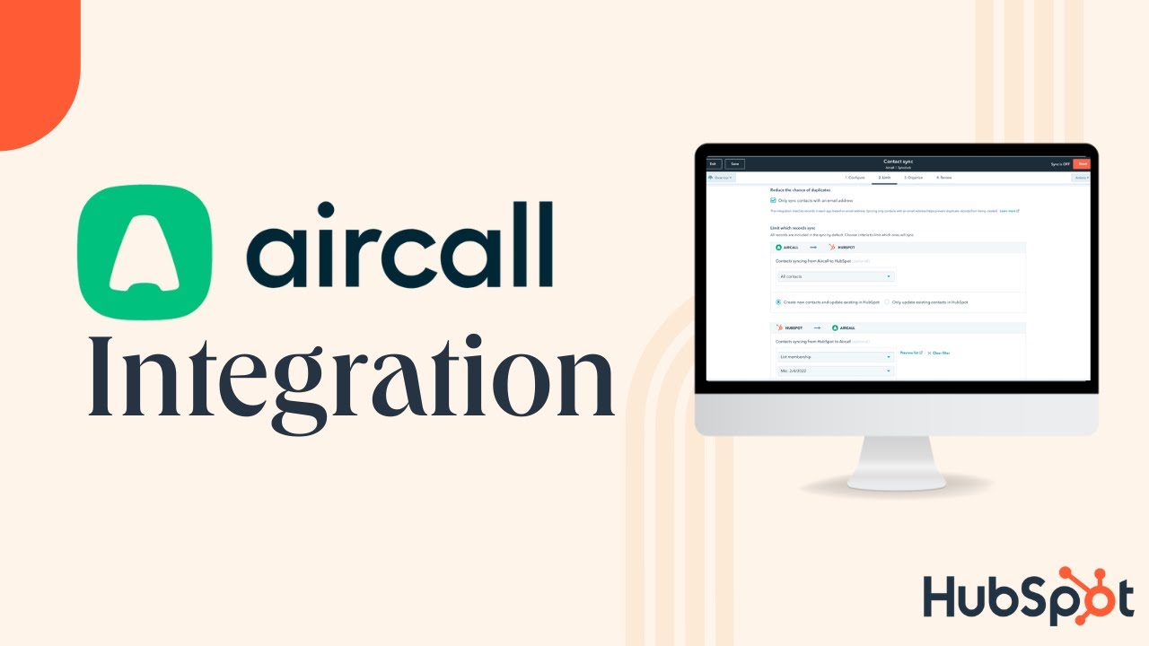 Aircall and HubSpot Integration: Sync all calls and more