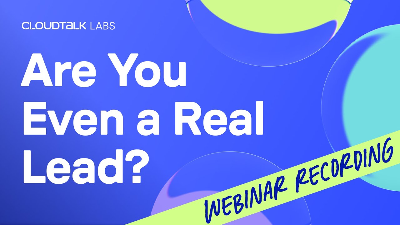 CloudTalk Webinar