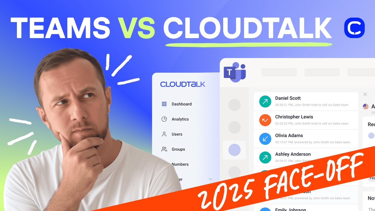 Microsoft Teams Phone vs CloudTalk: Which is Actually Better?