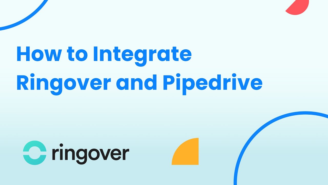 How to Integrate Ringover and Pipedrive