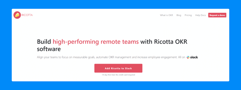 photo Ricotta blue outline