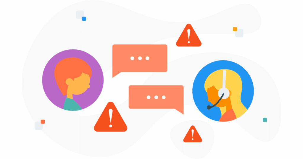 Gli errori più comuni nel servizio clienti