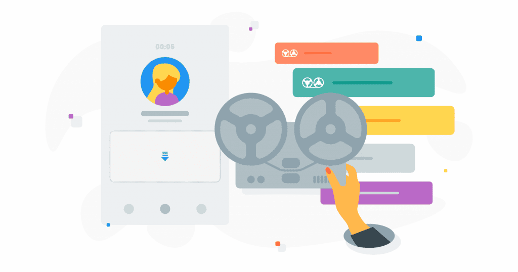 Illustration der 3 besten Werkzeuge zur Anrufaufzeichnung im Jahr 2021 HAUPT