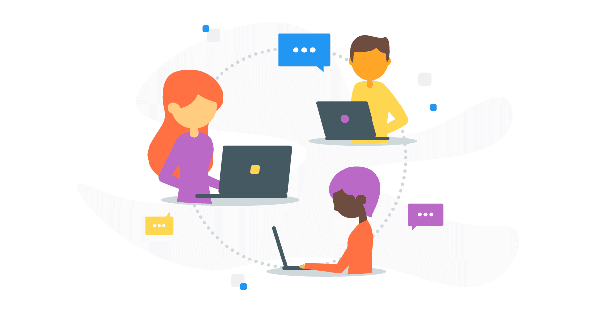 illustração alternar entre chamadas alternar entre dispositivos COMPARTILHAR