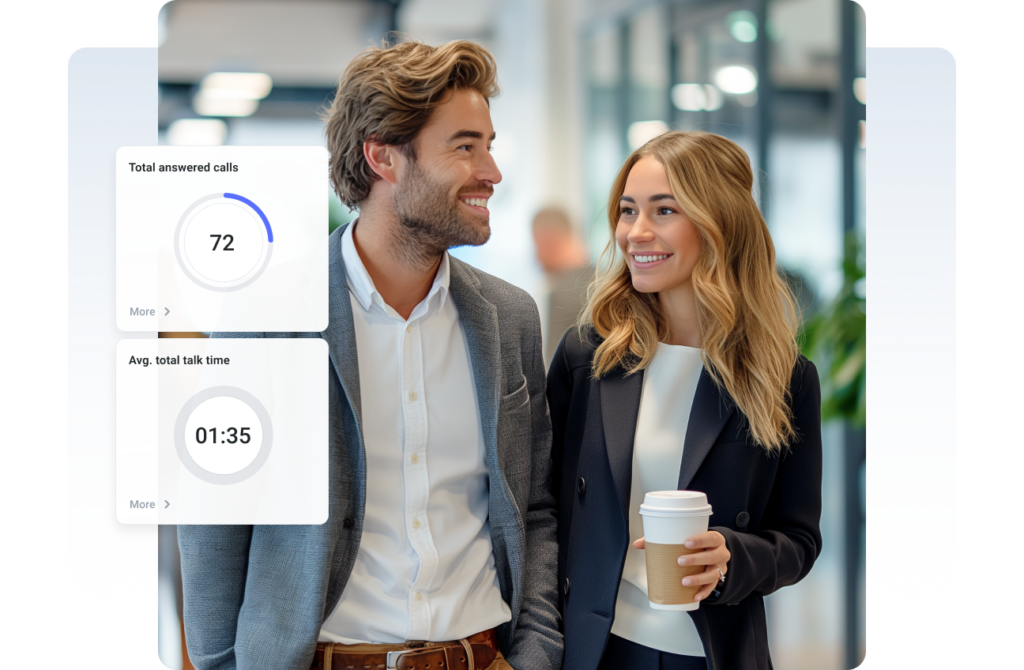 monitor call in remote office phone system