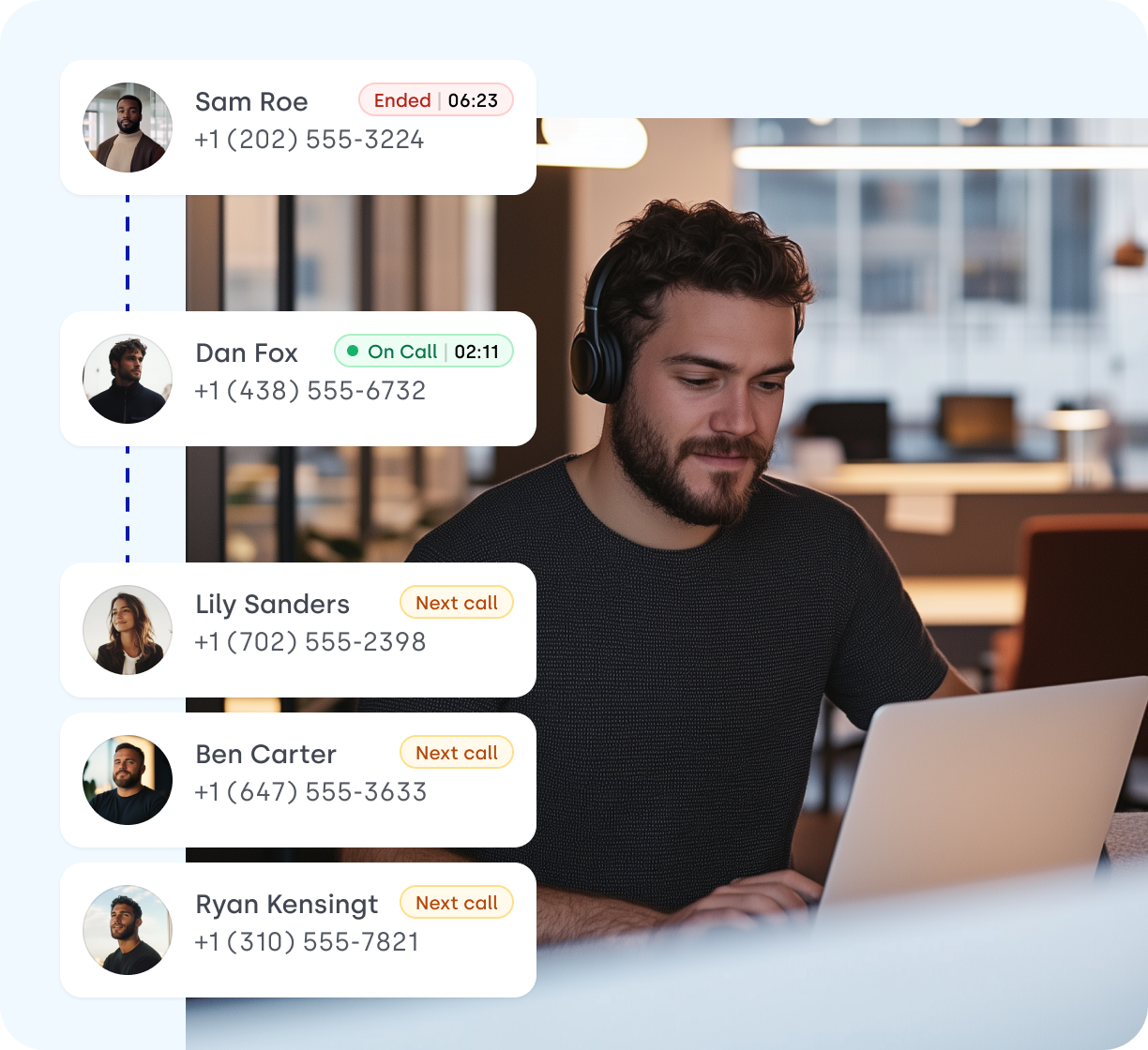 agent-making-calls-using-power-dialer